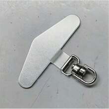 1pc Metal Phone Case Clip Pendant Hook Pad For Bracelet Firmly-Attached Durable - Multicolor - View 10