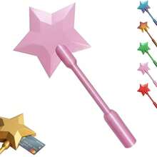 1 chiếc que cầm tay in 3D kiểu dáng thần kỳ, dùng để thanh toán không tiếp xúc, kiểu dáng Starlight Magic Wand, kèm vỏ bọc mở rộng thẻ NFC cho các trường hợp thanh toán chạm. - Nhiều màu - Xem 2