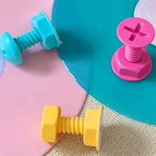 3 piezas Ganchos adhesivos creativos y lindos para colgar en la pared, puerta o detrás de abrigos. Ganchos de viscosa sin perforación y de alta resistencia. - Colores mezclados - Ver 2