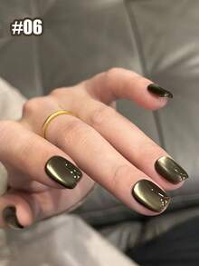 Miss Leia 1-6 Esmalte de uñas en gel de efecto ojo de gato de 15ml para primavera/verano, esmalte de uñas de efecto ojo de gato de alta densidad con blanqueamiento dorado naranja, laca de gel de color popular para principiantes, adecuado para salones, uso doméstico DIY, vacaciones, regalos para damas, suministros de arte de uñas - Multicolor - Ver 14
