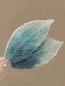 5个/2个叶子形状发夹，BB夹，刘海夹，侧夹，女士发饰 - 彩色 - 查看 10