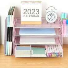 Files Box & Rack - Rosa - Übersicht 1