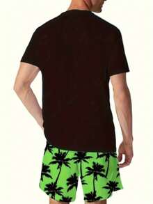 Conjunto de camiseta para hombre - Colores mezclados - Ver 2