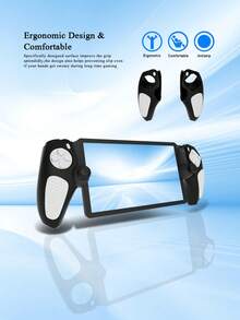 1 Set Portal Remote Play Storage Bag + 2 Pcs Dual-Color Protective Case + 1 Pc High-Definition Tempered Glass Screen Protector, Anti-Drop, Anti-Scratch, Anti-Slip, Anti-Sweat, Comprehensive Protection For Gaming Device - View 2