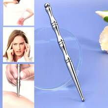 1 bút châm cứu cầm tay bằng thép không gỉ, dụng cụ massage mô sâu, dụng cụ massage điểm kích thích - Nhiều màu - Xem 2