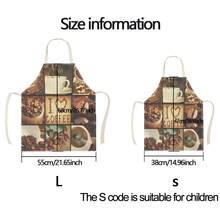 1 chiếc tạp dề họa tiết hạt cà phê, tạp dề in hình thời trang ngộ nghĩnh, tạp dề nhà bếp, tạp dề nấu nướng, tạp dề gia đình sáng tạo. - Nhiều màu - Xem 11