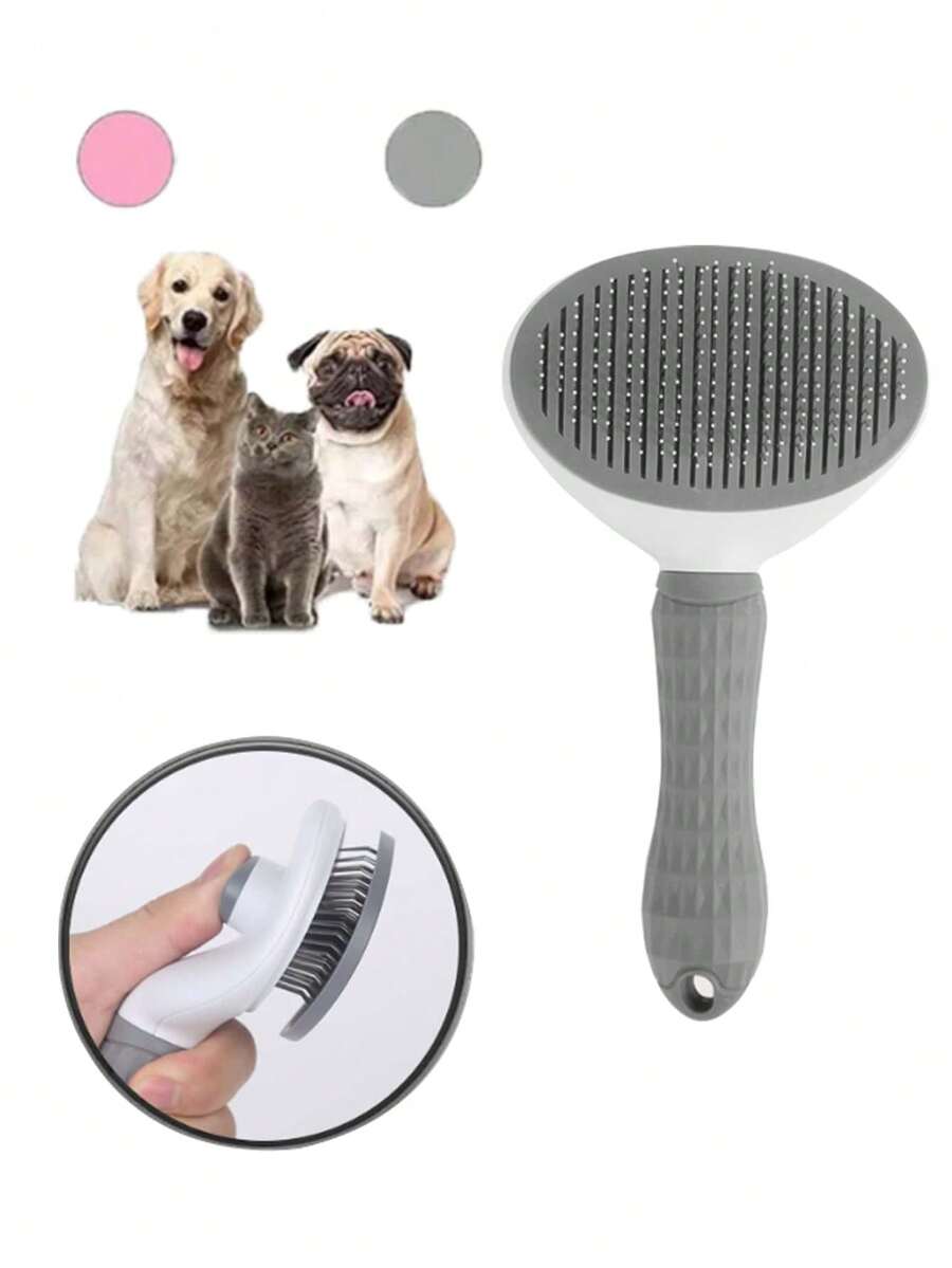 1 Bộ Bàn Chải Chải Lông Thú Cưng, Thích Hợp Cho Chó & Mèo, Dùng Để Chải Lông & Chăm Sóc Lông, Quà Tặng Ngày Valentine, Đồ Dùng Làm Sạch & Chăm Sóc Thú Cưng Cho Đám Cưới
