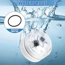 4pcs/2pcs Battery Powered RGB Underwater LED Lights, High Quality Remote Control Submersible LED Lights For Fish Tank, Pond, Wedding, Party, Accessories And Attachments - Multicolor - View 4