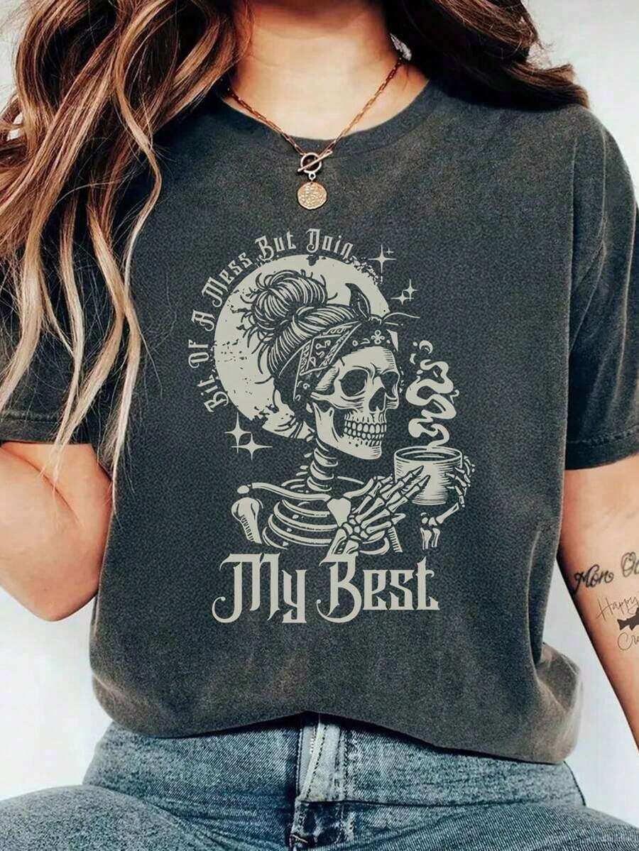 Camiseta - Gris oscuro 7 - Ver 1