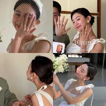 6pcs/3 Pairs Elegant Lustrous Faux Pearl Earring Set, Non-Allergic Stud And Dangle Earrings, Suitable For Office, Date, Wedding, Party, Great Gift, Classic Versatile Pearl Jewelry Series - White - View 10