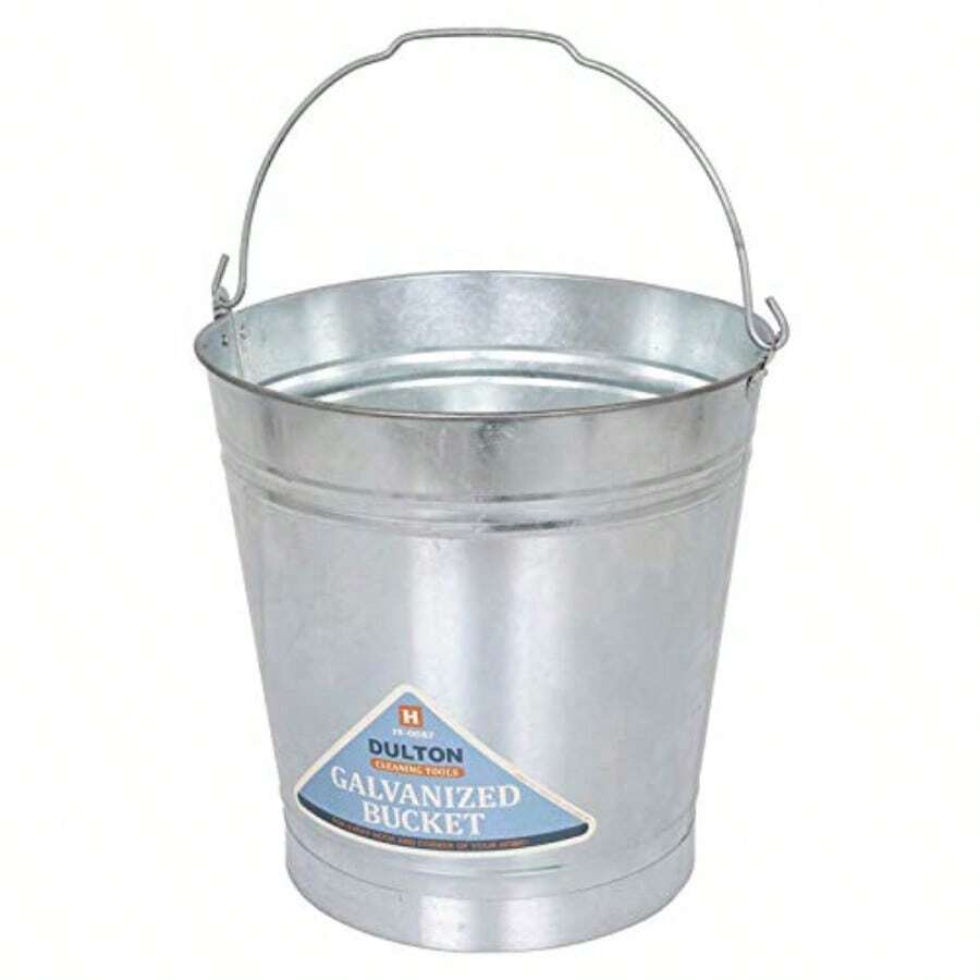 ダルトン Dulton Dalton H19-0047-12 Cubo galvanizado 3.6 galones (12 L) - Galvanizado - Ver 1