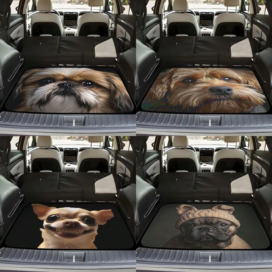 1 件装耐用防滑汽车后备箱垫，适用于所有车型，易于清洁，防刮擦，防凹陷，防液体溅射 - 汽車後車廂墊 - 查看 1