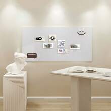 自粘式吸音毛毡墙板 40x80cm，笑脸图案 – 多功能公告板、照片展示板和留言板，适用于家庭、办公室、教室 – 北欧简约设计 - A - 查看 6