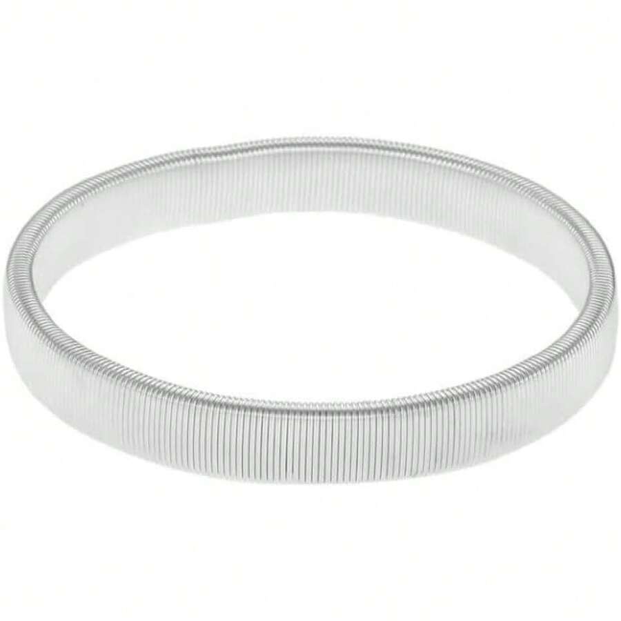 Pulsera de cadena de serpiente apilable en espiral,44323816 - Naranja - Ver 1
