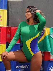 Body Brazil World Cup - Green - View 3
