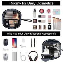 NEWHEY 手提包/笔记本电脑包组合包，防水轻便皮革材质，适用于15.6英寸笔记本电脑，商务办公公文包，大容量手提包/单肩包，带手拿包的专业办公工作包，黑色 - 彩色 - 查看 2