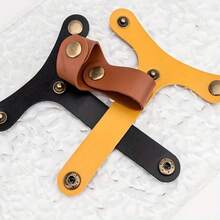 Leather Luggage Hanger Hook, Hands-Free Travel Accessory, Y-Shaped Multi-Functional Hanger, Fits Suitcase/Belt, Practical And Stylish - Multicolor - View 8