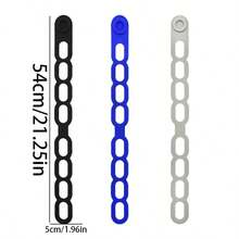 1 chiếc dây đai nắp nồi silicon thế hệ thứ 2, dây đai cố định nắp nồi đa năng, dây thun có khóa cài, dụng cụ nhà bếp - Nhiều màu - Xem 3