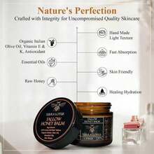 Beef Tallow For Skin, Beef Tallow For Face, Hydrating Tallow Balm With Raw Honey And Beeswax, Grass-Fed Beef Tallow & Raw Wild Honey Blend, Body & Face Moisturizer, Natural Formula, Light Scent - Maroon - View 6