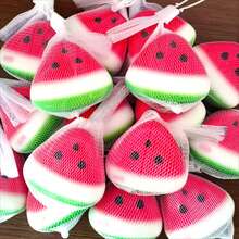 10pcs/5pcs/3pcs/1pc, Watermelon-Shaped Stress-Relieving Balls, With A Portable Mesh Storage Bag (Washable). Realistic Watermelon Design, Soft To The Touch, Slow Rebound. Stress-Relieving Toy, Sensory Toy, Reward Toy, Party Gift, Holiday Present. - A - Xem 2
