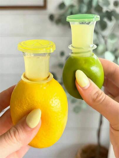 1/2 chiếc dụng cụ vắt chanh xoắn ốc thủ công mới, dụng cụ vắt chanh cầm tay có vòi rót và nắp đậy, lý tưởng cho pha chế cocktail và nấu ăn.