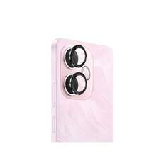 1pc Lens Protector, Compatible With OPPO A5/A5X/A5 Pro Metal Ring Tempered Glass Lens Protector, High Definition Independent Lens Protector, Scratch-Resistant And Wear-Resistant, Ultra-Thin Tempered Glass Lens Cover, 9H Tempered Glass Metal Camera Screen Protector, Easy Installation With Positioning Tool, Fashionable Phone Accessory, Compatible With Protective Case - Multicolor - View 5