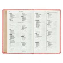 KJV Holy Bible, Gift Edition King James Version, Faux Leather Flexible Cover, Blossom Pink Floral (KJV Gift Editions) - Default - View 7