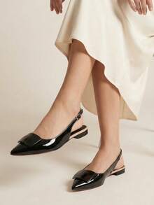 Women Flats - 黑色 - 查看 2