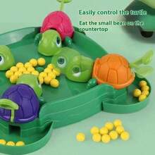 一套饥饿小乌龟游戏，快速吞下爆炸球，互动亲子益智棋盘游戏玩具 - 烏龜吃豆 - 查看 6