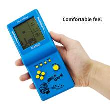 经典复古儿童手持游戏机，23 款游戏，护眼，需要 2 节 AAA 电池（不包括在内） - 彩色 - 查看 6