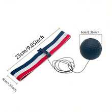 Head-Mounted Boxing Reaction Target, Muay Thai Dodging Training Equipment For Home Use, Speed Ball Hand Target Reaction Trainer, Portable Fitness Boxing Speed Ball - Punching Speedball - View 3