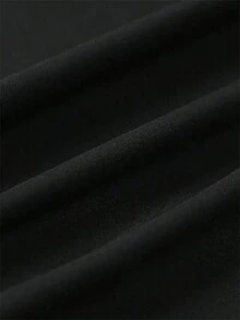 1PC Men's Vest With "Vibrant It Is What It Is" Print Design, 180g Pure Cotton Vest, Seamless, Sweat-Wicking, 100% Cotton, Loose American-Style Tank Top For Sports And Fitness. - 黑色 - 查看 5