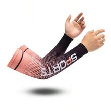 3 paires de manchettes de bras pour le cyclisme et le fitness d'été, protection UV, manchettes de glace, protège-bras anti-UV - A - Voir 6