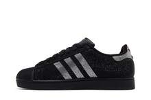 Adidas Adidas Womens Superstar 2 'Rhinestone Black Silver' (Women's Sizes) Core Black/Silver Metallic/ IH4200 Winter New - màu đen - Xem 3