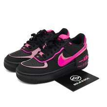 Nike AF1 Shadow Skateboard Shoes Women's Fashionable Comfortable Black Pink - CI0919-006 Zapatillas Para Mujer - 黑色 - 查看 2