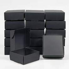 15 hộp quà mini bằng giấy Kraft trang nhã, kích thước 2.56"X2.56"X1.18"/2.16"X2.16"X0.98", thích hợp đựng mặt dây chuyền, trang sức, quà tặng Ngày Valentine, Ngày của Mẹ, đám cưới, kỷ niệm, ngày lễ, tiệc Giáng sinh. - Xem 7