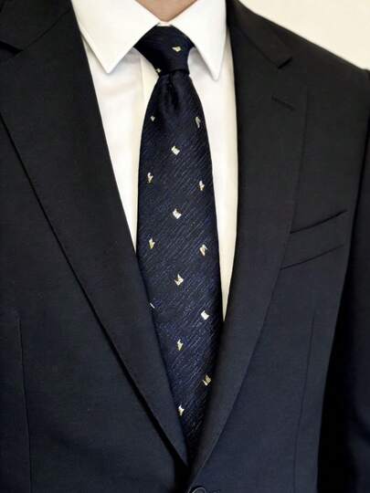 1 chiếc cà vạt nam, phụ kiện công sở chuyên nghiệp, đa năng cho các dịp thường ngày, đi làm, lễ tốt nghiệp, tiệc cưới.