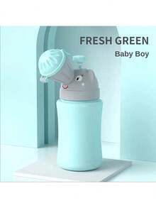 Bô vệ sinh di động cho bé, bồn tiểu chống rò rỉ dùng ngoài trời, du lịch bằng ô tô, bô tiện lợi cho trẻ em. - bồn tiểu - Xem 13