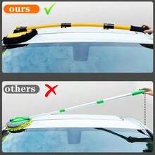 3-Section Adjustable Car Wash Mop, Super Absorbent Car Cleaning Brush, Window & Wheel Duster Cleaning Tool Accessories - Car Wash Mop - View 7