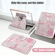 1 件装 PU 皮革翻盖保护套，带 360 度旋转支架和笔槽，兼容三星 A9/A9+/S9/S9FE/A11/A11+/S11/S10 FE/S10 FE+/S10 Lite、A16 2025、Air 11/13、M3 2025、Mini 7 A17、Pro 2024、Air 11/13、M2 2024、Pro 11/13、M4 2024、Pro 12.9、7/8/9 代、10.2、10 代、10.9、Air 4/5/6/7/8、10.9、Pro 11、4/5/6 代、Mini 6、SE 11、荣耀、Matepad SE 11，饰有十字架、蝴蝶、心形、圣经经文图案。 - 彩色 - 查看 7