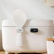 Estante de pared para almacenar cucharas de arroz, soporte colgante para utensilios de cocina - Multicolor - Ver 6