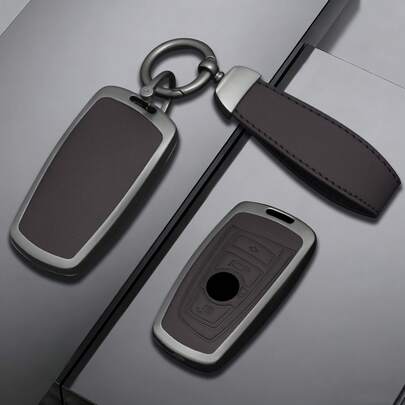 适用于宝马 F20 F30 G20 F31 F34 F10 G30 F11 X3 F25 X4 I3 M3 M4 1系 3系 5系的汽车钥匙壳保护套/钥匙包