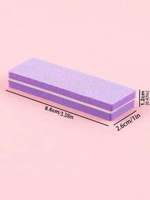 Dũa móng tay 100/180 Grit, Dụng cụ làm móng, Dụng cụ làm móng nghệ thuật, Chuẩn bị cho năm học mới, Làm móng, Dụng cụ làm móng kích hoạt bằng áp lực - Nhiều màu - Xem 6