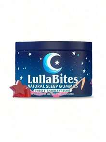 Natural Sle'ep Lullabies - Sweet Strawberry Stars Flavor - 30 Caps - Cup. - 1 - View 2