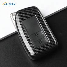 ABS 碳纖維風格汽車鑰匙保護套，適用於 Lexus NX IS RX ES GX LX LS UX GS 200 260 300 350 NX200 NX300 RX350 ES300 - 雷克薩斯A款 - 查看 9