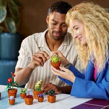 LEGO ICONS Plant Series 10329 Mini Potted Plant - Multicolor - View 5