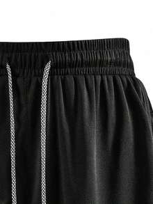 3pcs Men's Outdoor Sports Training Pants, Quick-Dry Breathable Elastic Shorts For Running, Gym - Multicolor - View 5