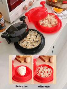 1 pieza Herramienta desmenuzadora de pollo | Máquina desmenuzadora de carne | Cortador desmenuzador de pechuga de pollo | Picador de carne para pollo deshilachado - Multicolor - Ver 8