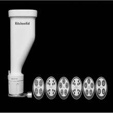 KitchenAid Gourmet Pasta Press Attachment With 6 Interchangeable Pasta Plates - White - 銀色 - 查看 4