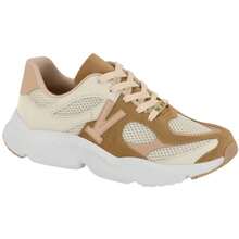 Vizzano Women's Streetwear Chunky Flatform Sneakers - Comfortable, Soft, Stylish, Casual, Original - 鏽棕色 - 查看 3